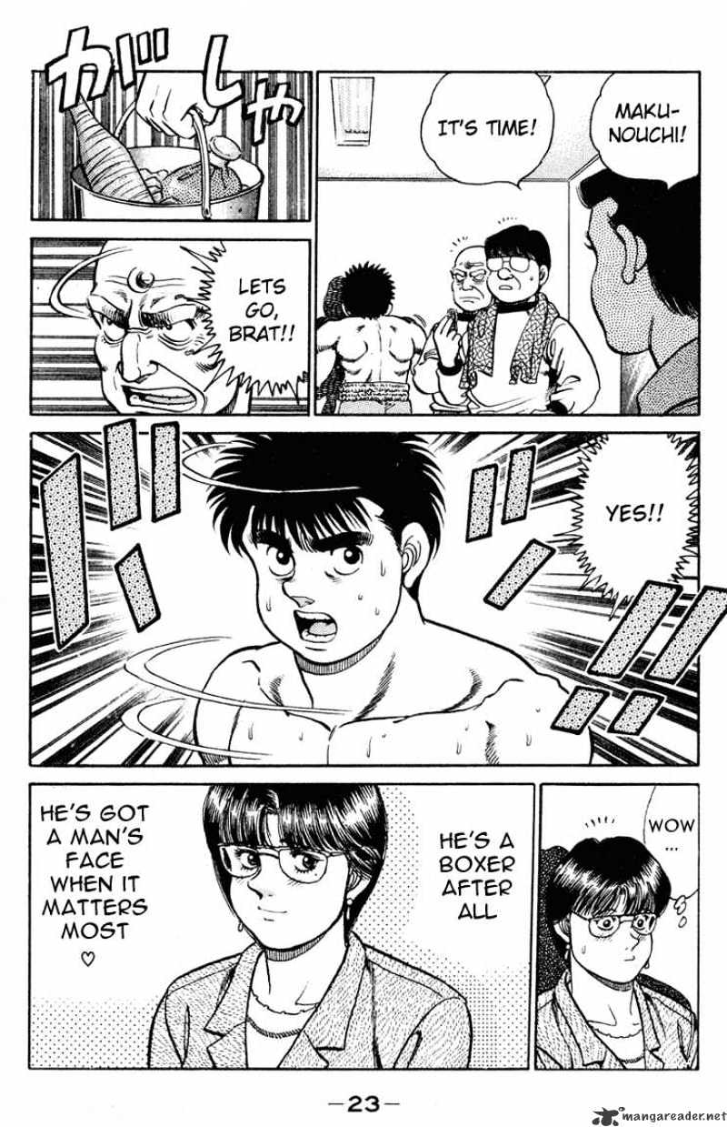 Hajime no Ippo: Fighting Spirit, Chapter 97 image 22